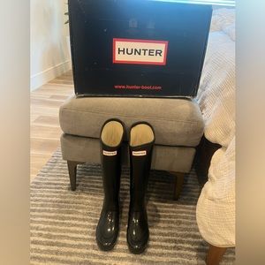 HUNTER REGENT RAIN BOOTS size 5.5/6